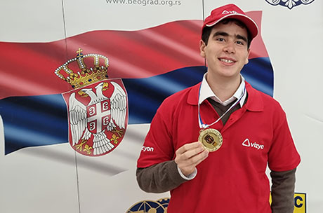 Dimitrije Kovačević dvostruki prvak Srbije u kartingu